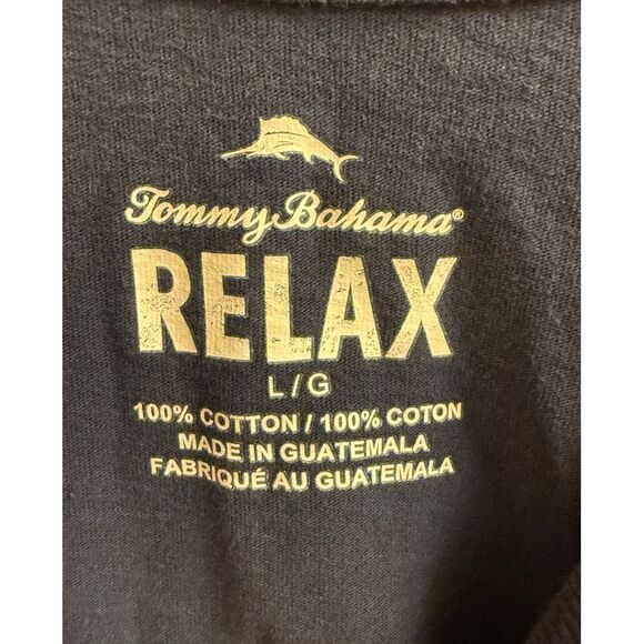 Tommy Bahama Relax Blue Casual Short Sleeve T-Shirt Mens Size Large - Picture 3 of 5